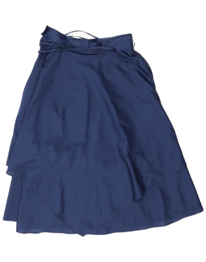 Fusta asimetrică Vintage pentru femei W26 Small Bleumarin