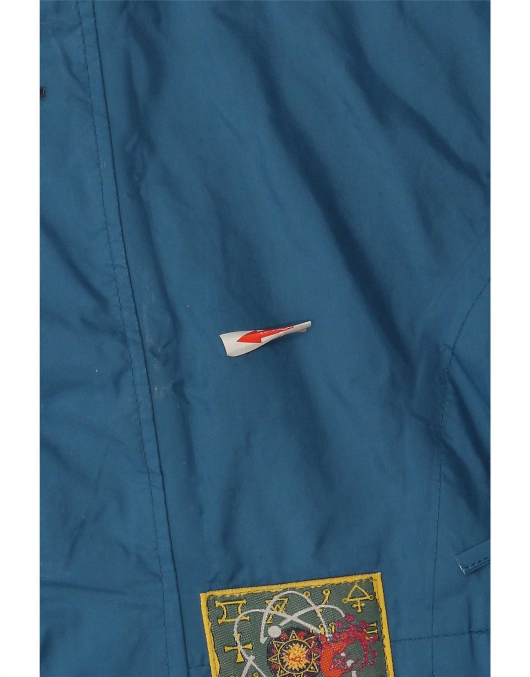 Jachetă de ploaie cu glugă pentru bărbați Agu UK 36 Small Blue Colorblock Poliamidă