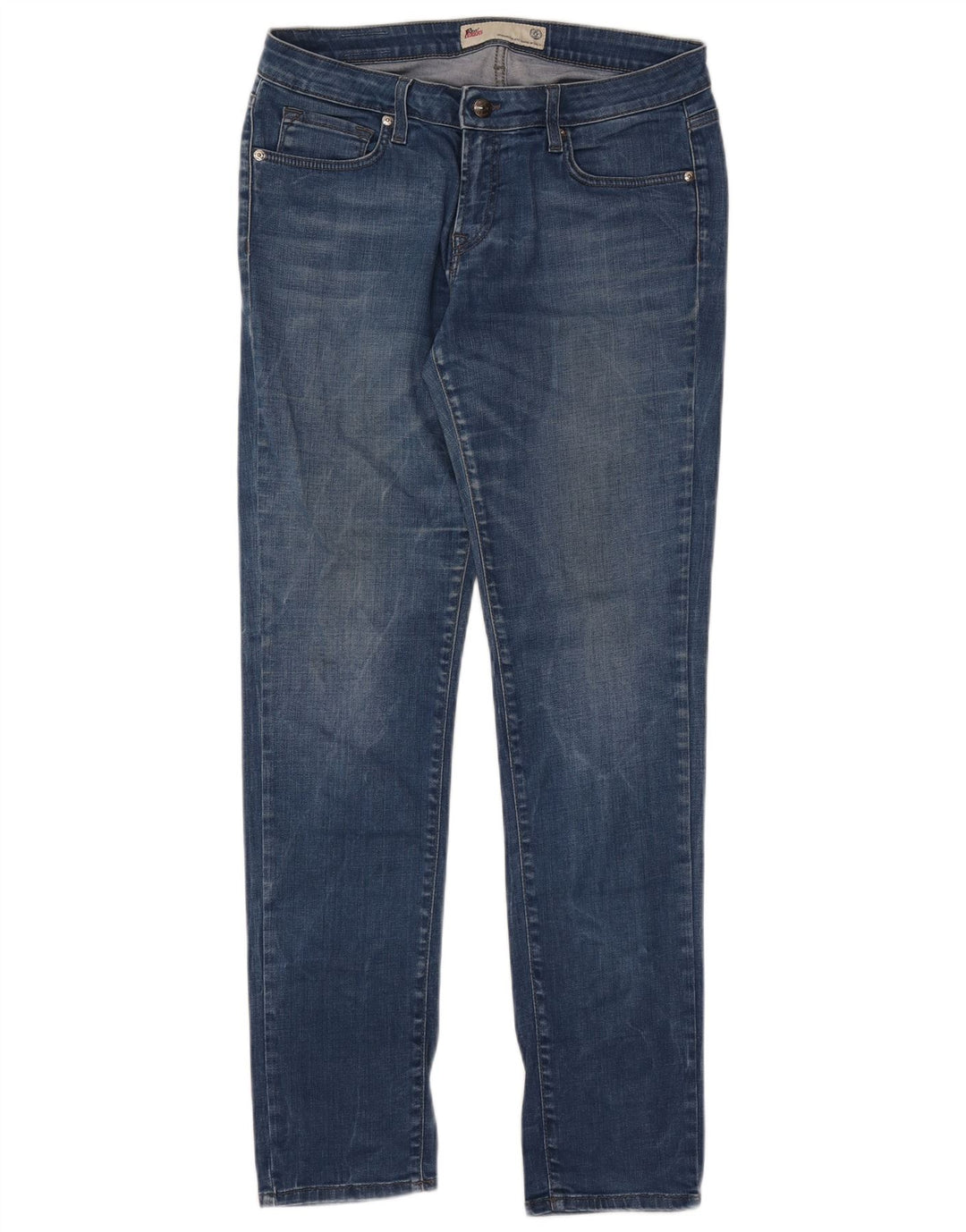 Blugi subțiri Roy Rogers pentru femei IT 47 Large W33 L32 Blue Bumbac