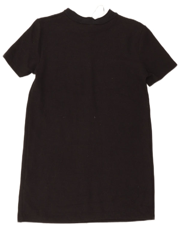Rochie femeie Zara Shift UK 12 Medium Black Bumbac
