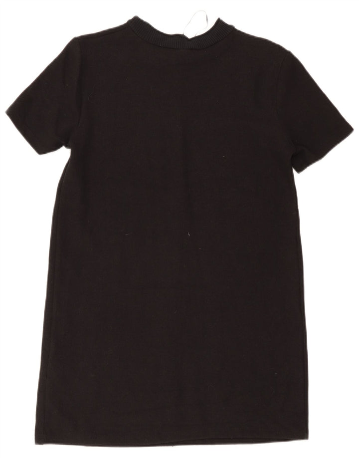 Rochie femeie Zara Shift UK 12 Medium Black Bumbac