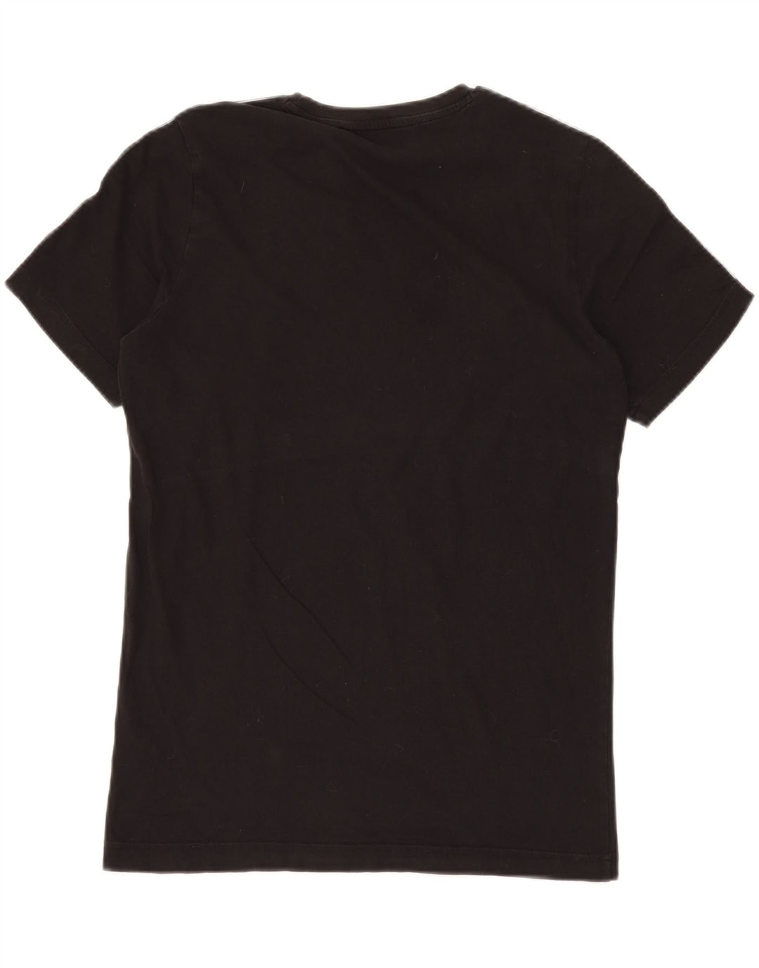 Tricou grafic PUMA pentru bărbați Top mediu din bumbac negru