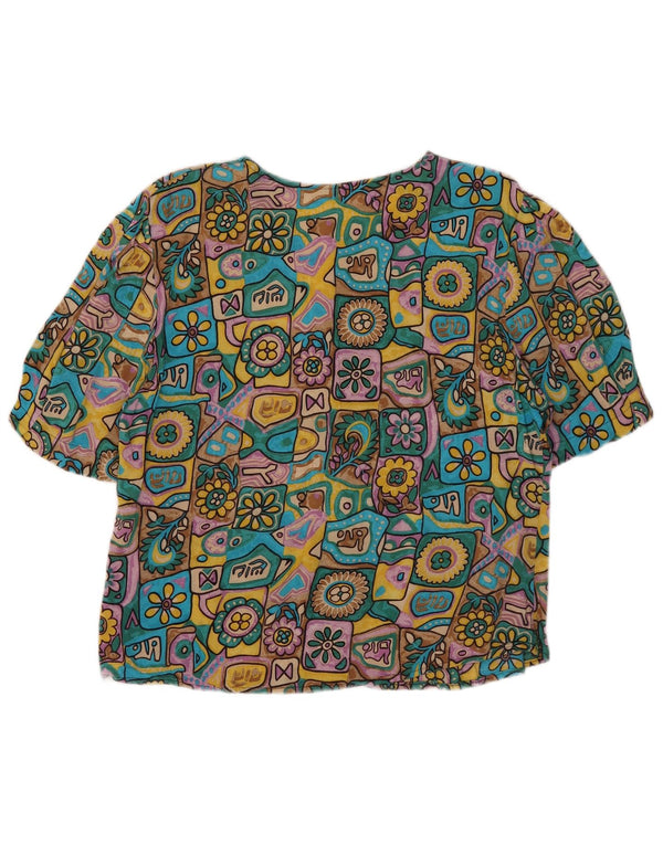 Bluză cămașă cu mânecă scurtă pentru femei Primavera Firenze UK 3 XS Multicolor