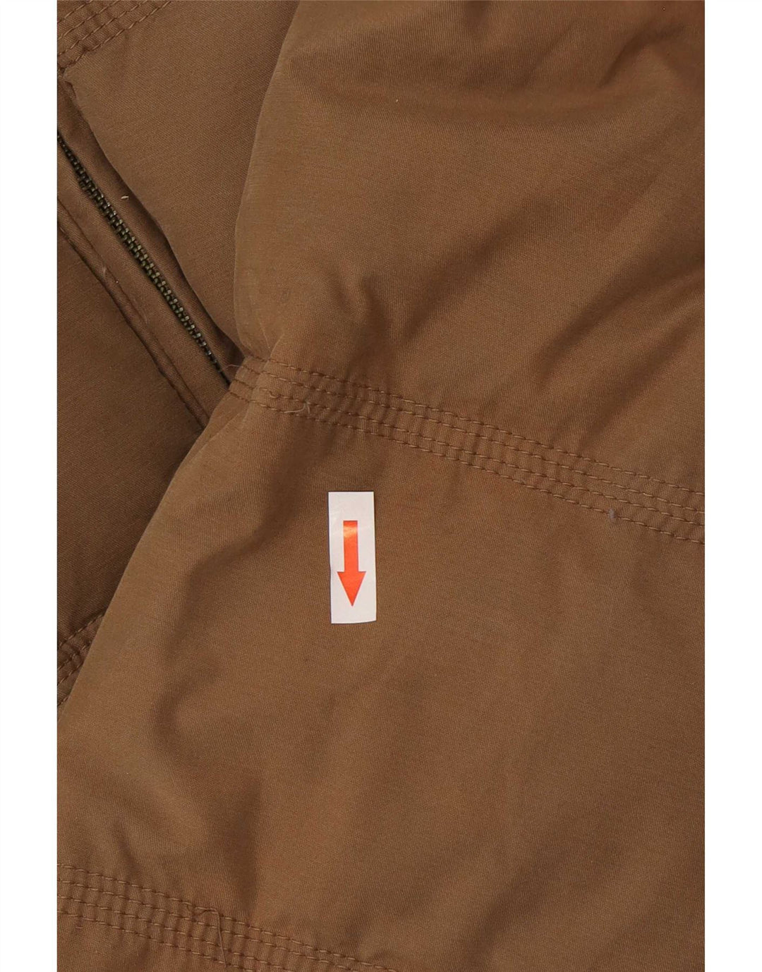 Jachetă căptușită pentru femei Timberland UK 12, bumbac maro mediu
