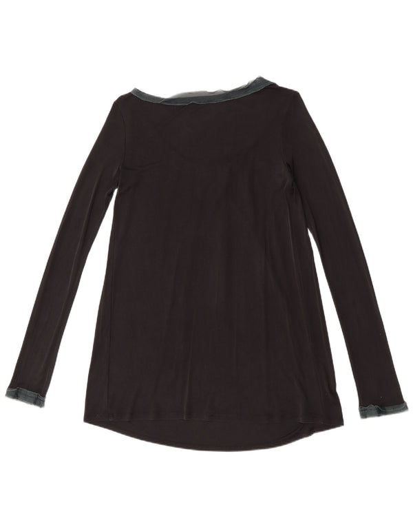 Max & Co. Top pentru femei cu mânecă lungă UK 12 Medium Negru