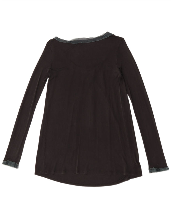 Max & Co. Top pentru femei cu mânecă lungă UK 12 Medium Negru