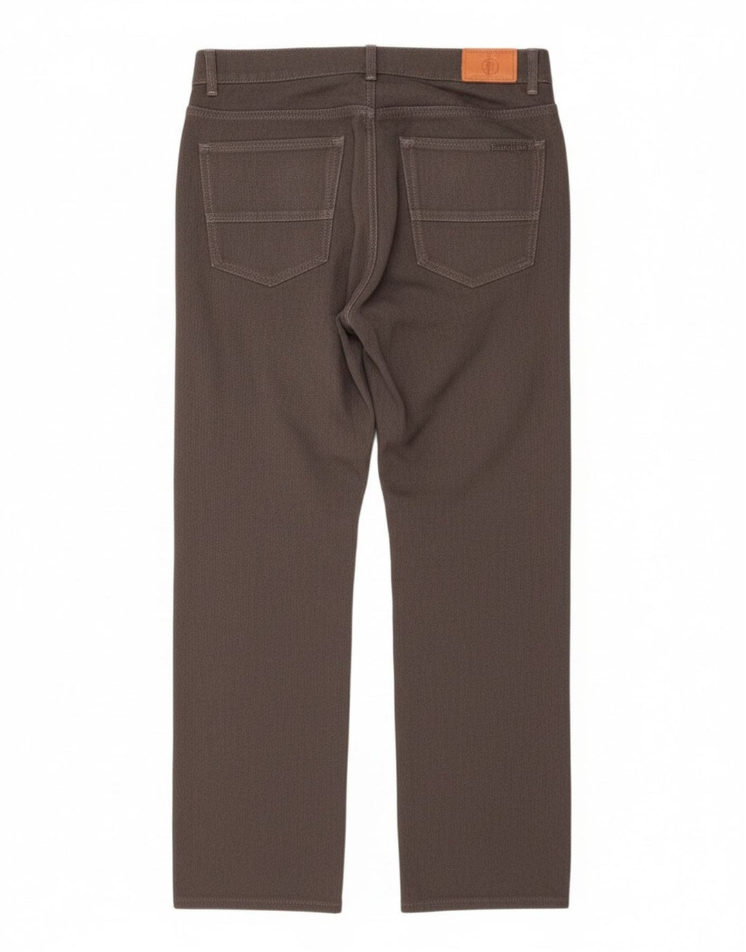 Pantaloni casual drepti Trussardi pentru femei W33 L29 poliester gri