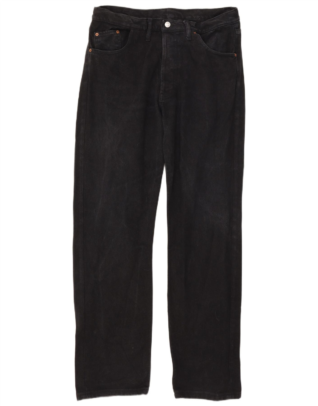 Blugi Levi's 501 drepte pentru bărbați W38 L32 bumbac negru