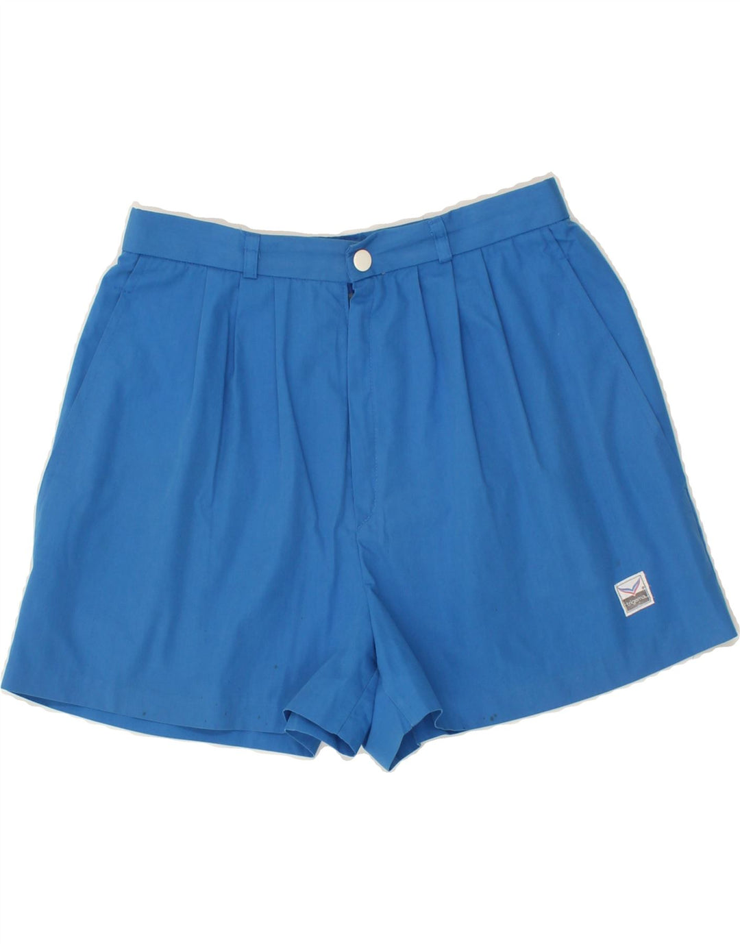 TRIGEMA Womens Casual Shorts EU 40 Medium W28 Blue Cotton Vintage Trigema and Second-Hand Trigema from Messina Hembry 