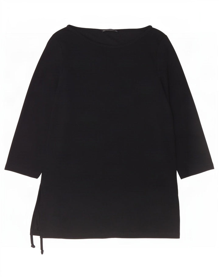 Marina Rinaldi Top pentru femei cu mâneci 3/4 UK 14 Medium Black Viscose