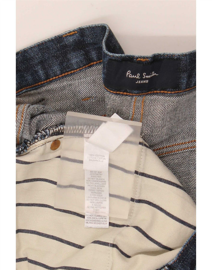 Blugi slim pentru bărbați Paul Smith W36 L32 bumbac albastru