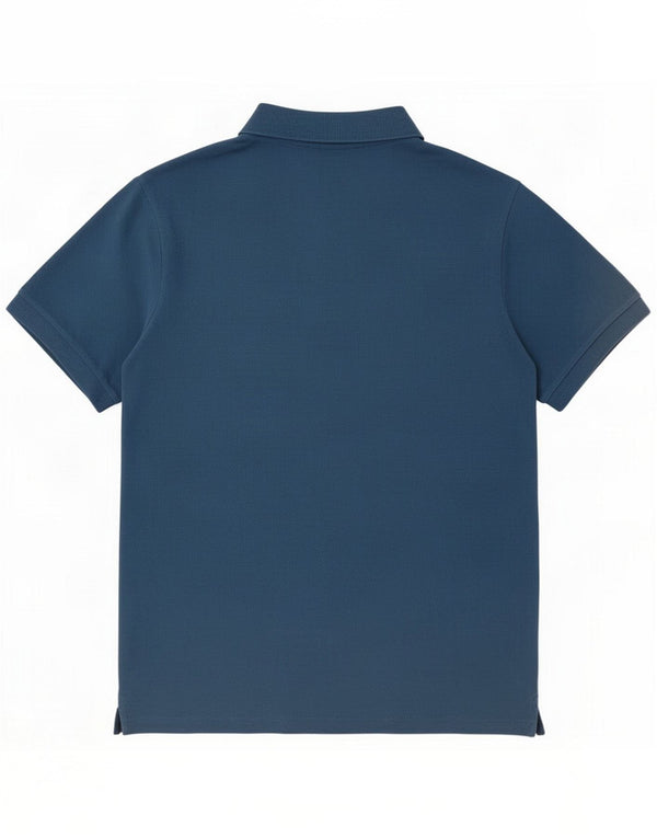 Diadora Mens Polo Shirt Large Bleumarin Bumbac
