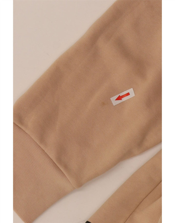 Pulover adidas pentru femei grafic supradimensionat UK 12/14 Bej mediu