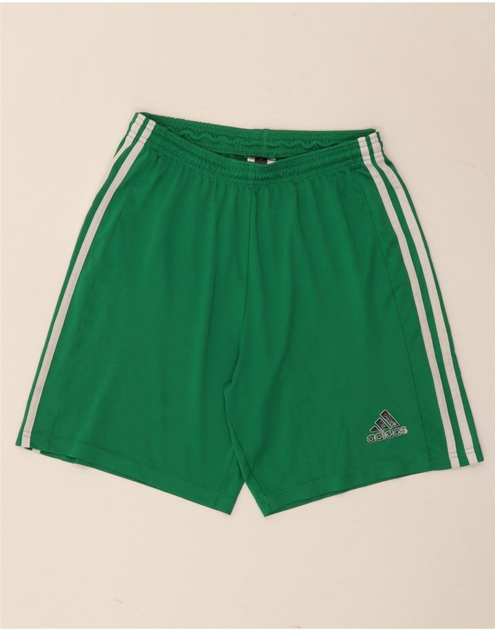 Pantaloni scurți sport Aeroready Adidas pentru bărbați, poliester mediu verde