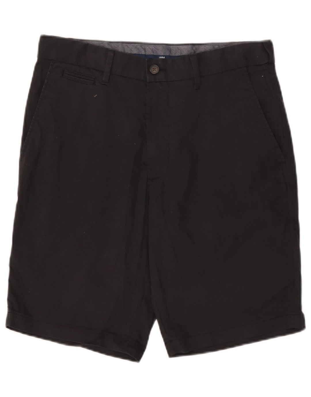 Pantaloni scurți chino pentru bărbați Marks & Spencer W30, bumbac mediu negru