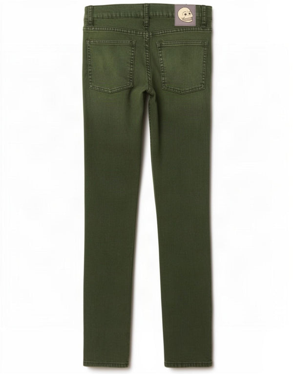 Blugi skinny pentru femei Monday ieftini W30 L32 verde