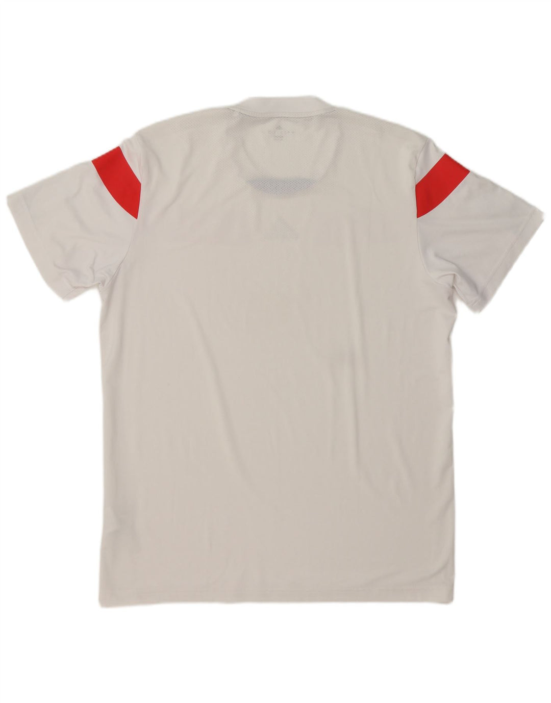 Tricou cu grafic Climacool Adidas pentru bărbați Top mare, alb, poliester color bloc