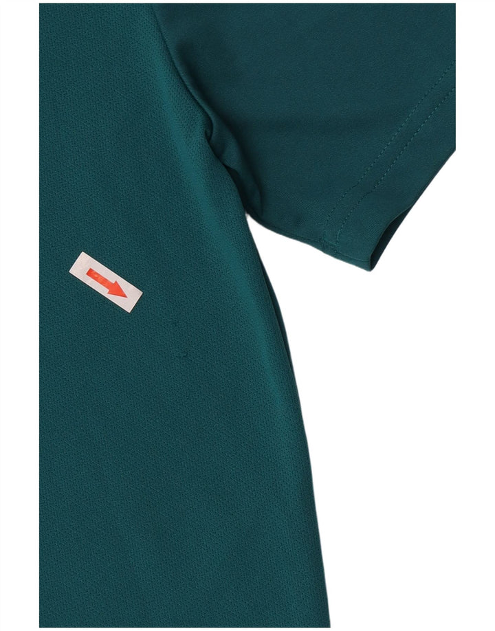 Tricou grafic Adidas pentru băieți Top 15-16 ani Poliester verde