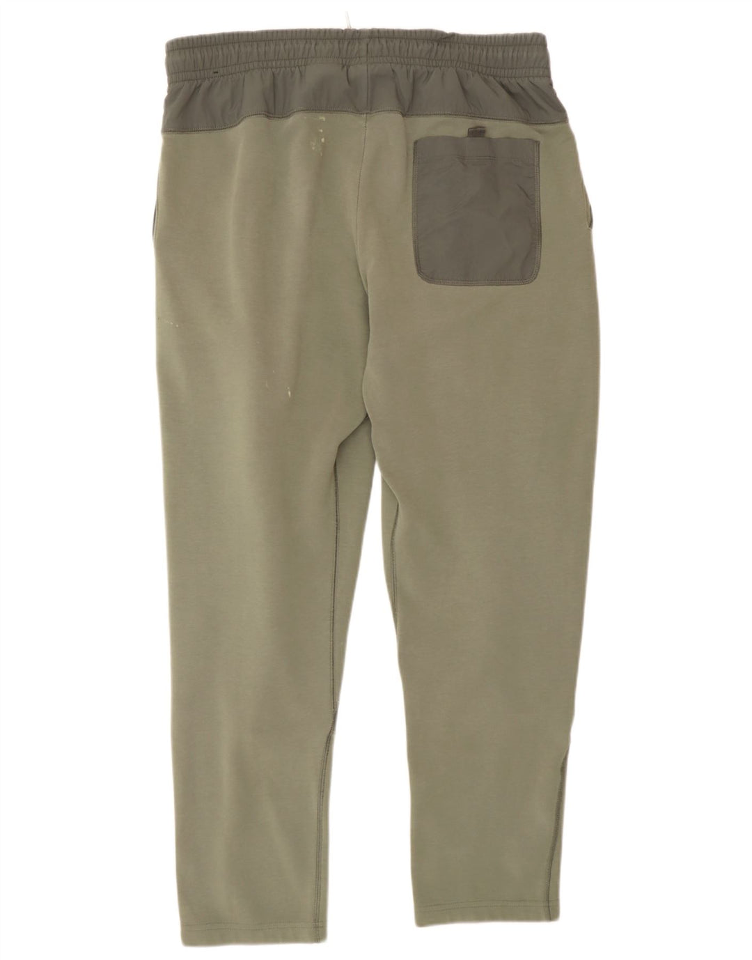 Pantaloni de trening Nike pentru bărbați, mari, verzi, color block, bumbac
