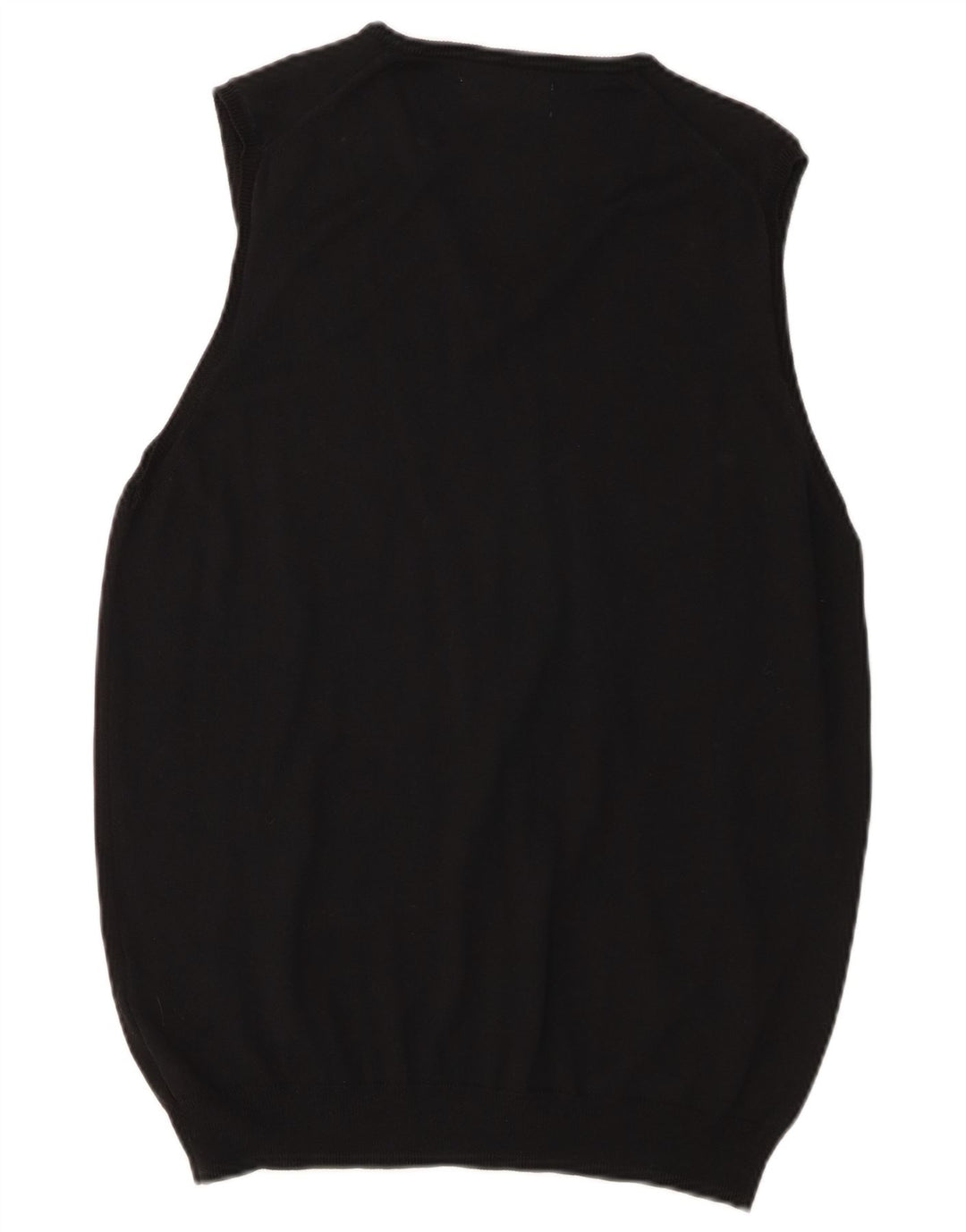 Zara Barbati Vesta Tank Top Bumbac Mediu Negru