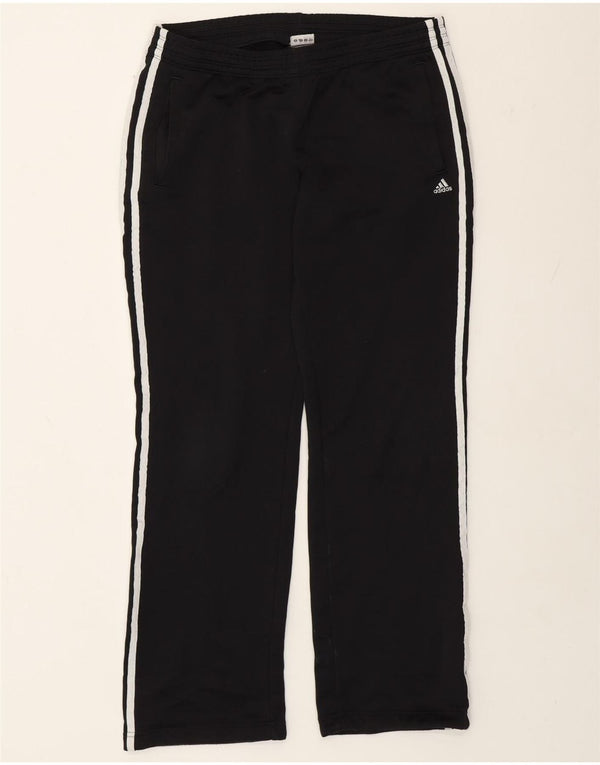 Pantaloni de trening Adidas pentru femei UK 12/14 Poliester mediu negru