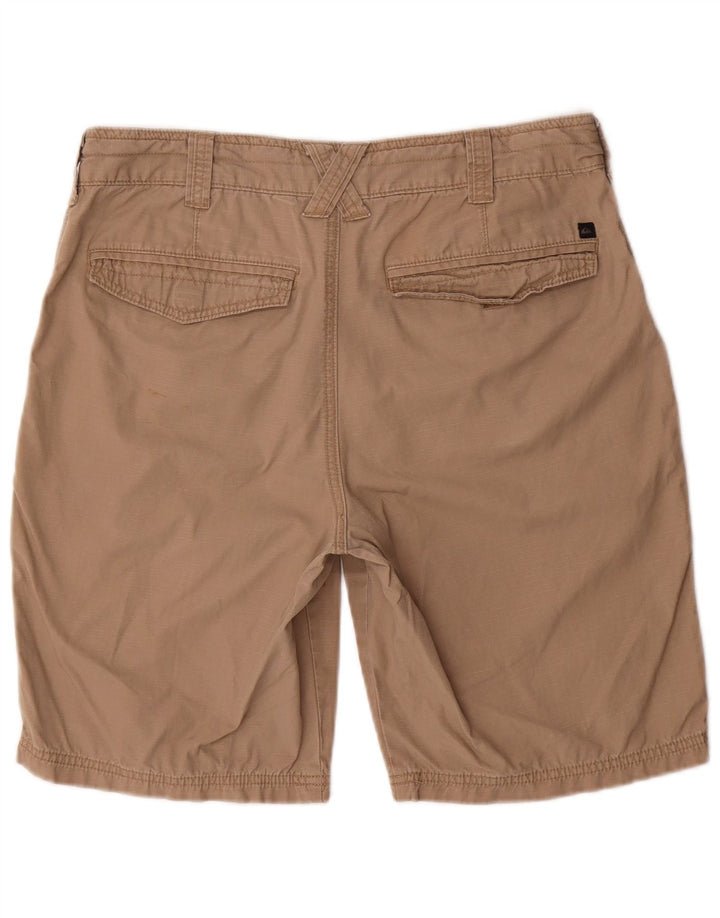 QUIKSILVER Mens Chino Shorts W32 Medium  Beige Cotton