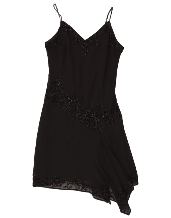 Rochie asimetrică pentru femei JMD UK 12 Poliester mediu negru