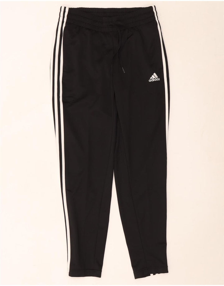 Pantaloni de trening Adidas pentru femei UK 8/10 Poliester negru mic