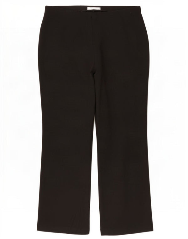 Pantaloni casual drepti pentru femei Marks & Spencer W38 L31 negri