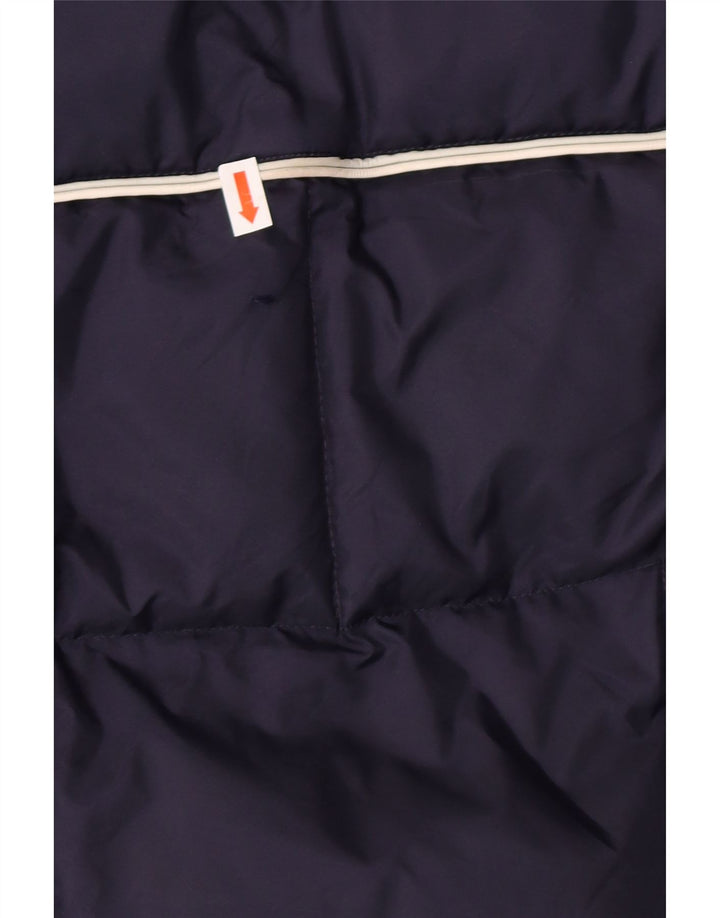 PUMA Boys Padded Jacket 13-14 Years Navy Blue Nylon