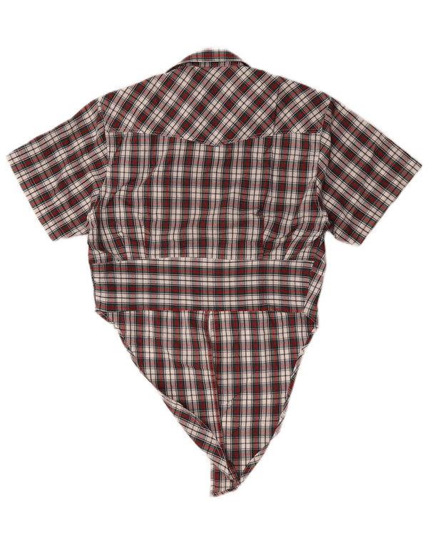 Bluză cămașă cu mânecă scurtă pentru femei Matt Delehga UK 12 Medium Multicolor