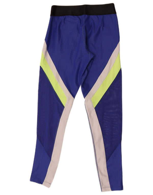Leggings grafic Puma pentru femei UK 12 Medium Blue Colorblock
