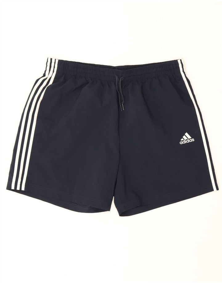 Pantaloni scurți sport pentru bărbați Adidas XL bleumarin