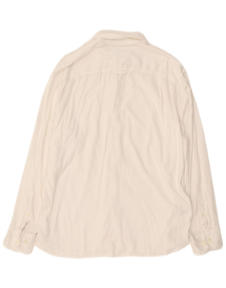 Cămașă pentru bărbați Tommy Bahama, mare, alb, Lyocell