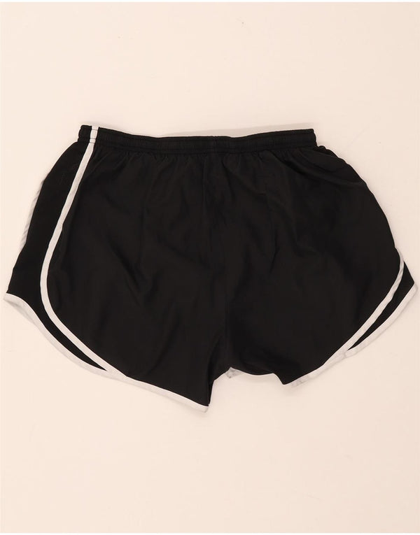 Pantaloni scurti sport NIKE Dri Fit pentru femei UK 14 Large Black