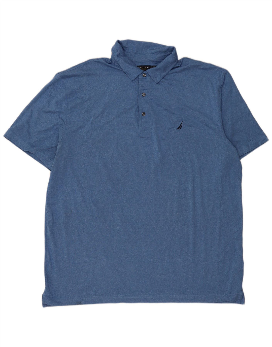 Tricou polo Nautica pentru bărbați 2XL, poliester albastru