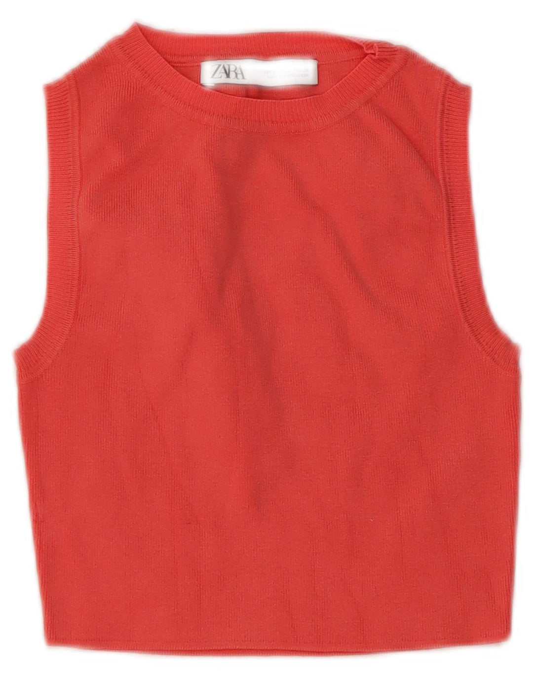 Top tanc pentru femeie Zara Crop Vest UK 8 Small Pink