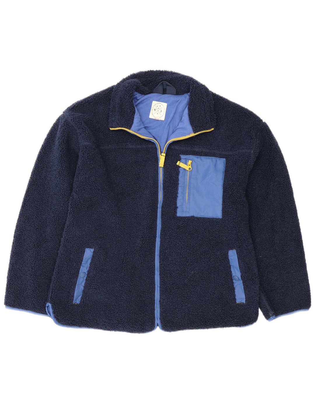 Jachetă din lână pentru femei White Stuff UK 12 Medium Bleumarin Poliester