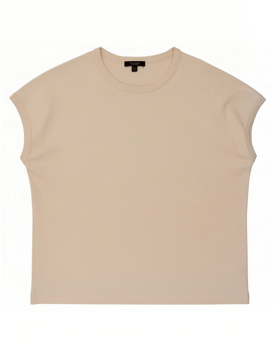 Massimo Dutti Tricou pentru femei Top UK 14 Medium Beige