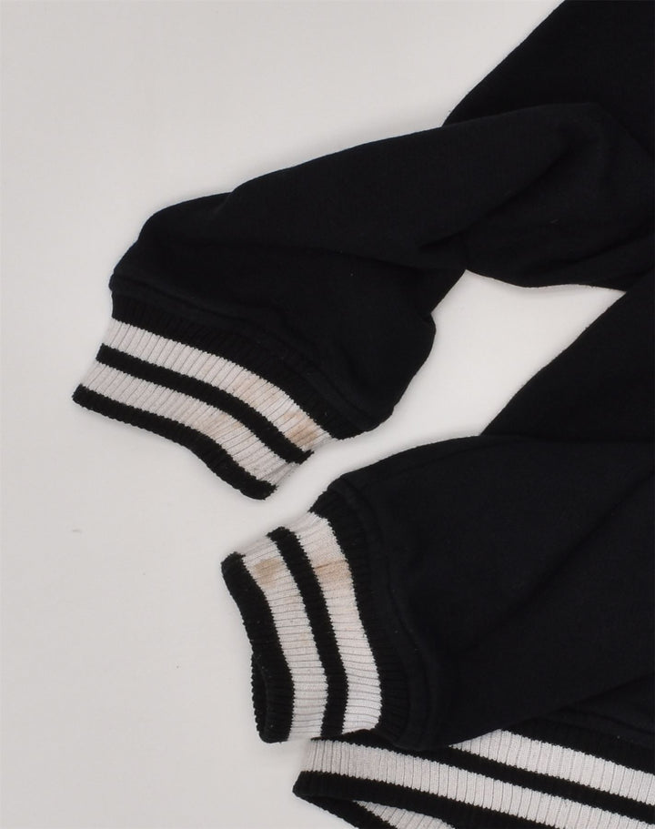 Jachetă Varsity cu grafică HURLEY pentru băieți 11-12 ani, mare, negru, bumbac