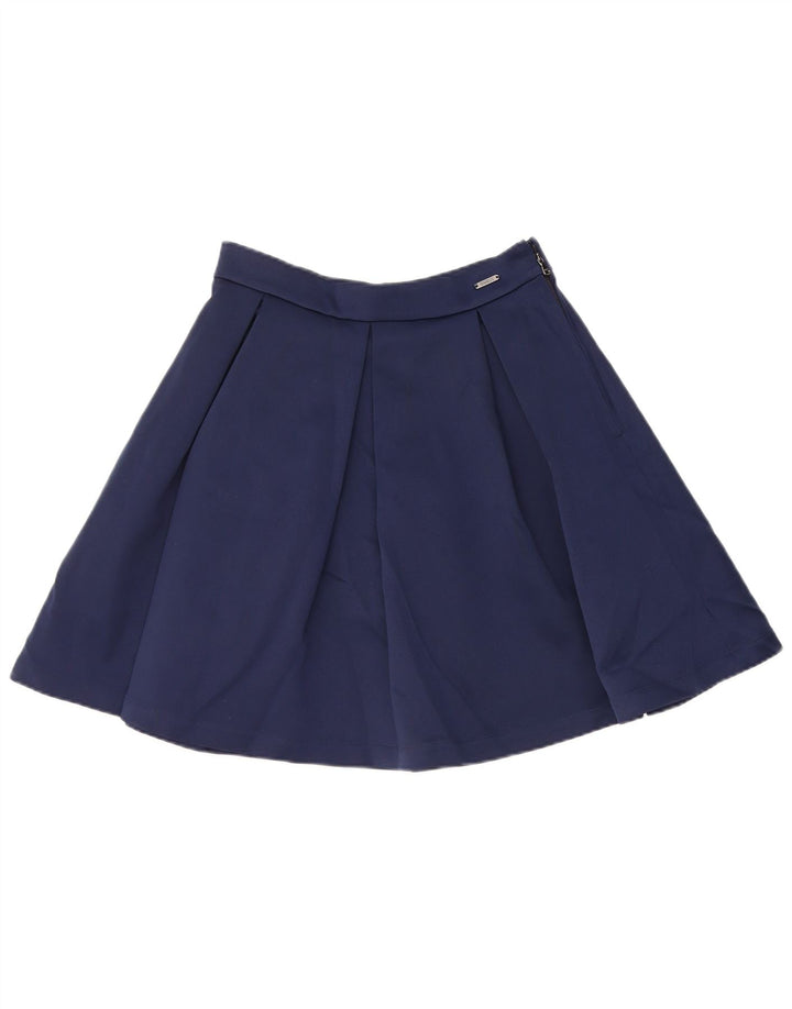 Fusta A-Line pentru femei GUESS W28 Medium Bleumarin Poliester