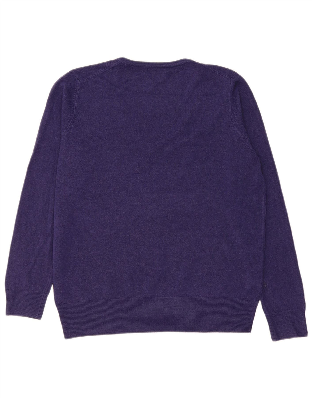Pulover cu decolteu în V pentru femei Marks & Spencer UK 14 mare violet