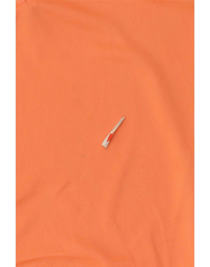 Tricou Adidas Climalite pentru femei Top UK 8/10 Poliester portocaliu mic