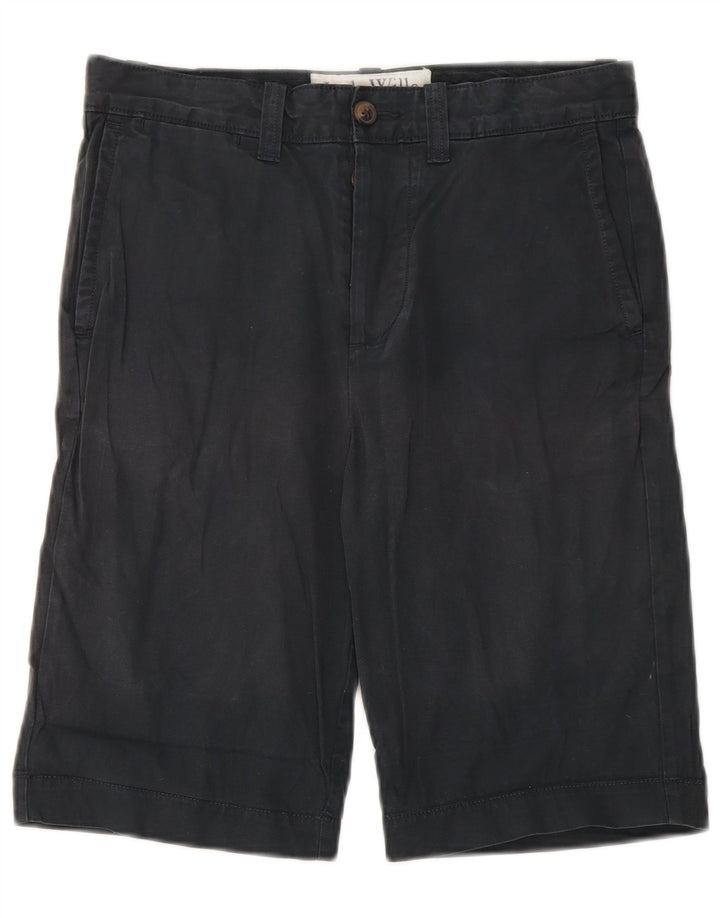 Pantaloni scurți chino Jack Wills pentru femei W28, bumbac albastru bleumarin mediu
