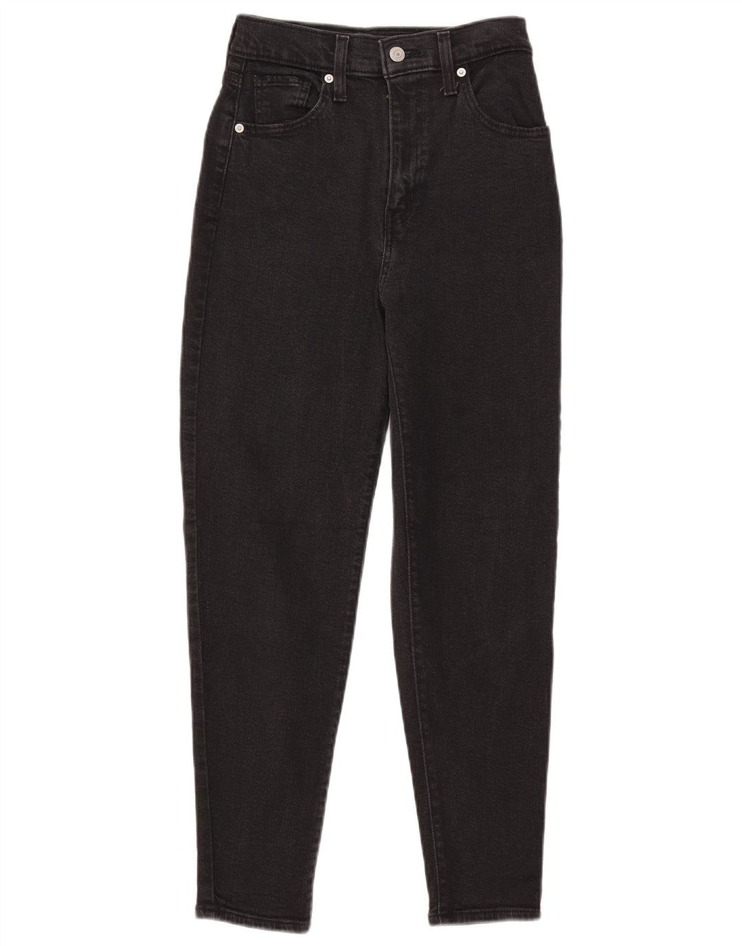 Blugi conici pentru femei Levi's W24 L27 bumbac negru