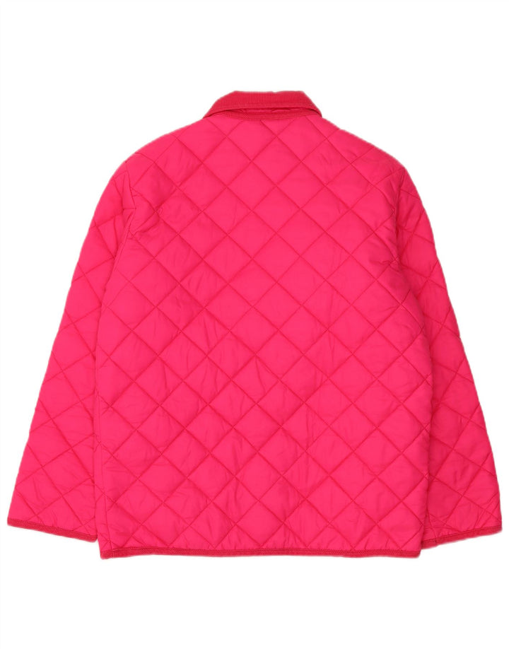 Jachetă matlasată pentru fete BENETTON 11-12 ani XL Roz Poliester