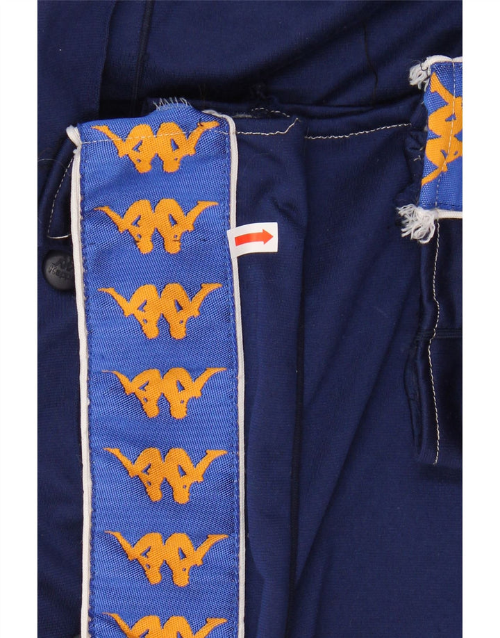 Pantaloni de trening grafic pentru bărbați KAPPA, mici, albastru bleumarin
