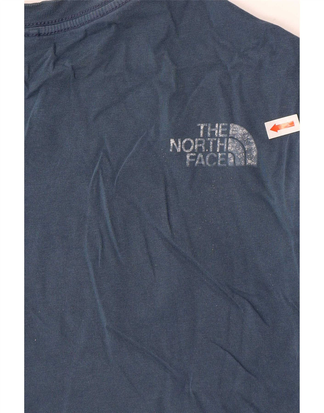 Tricou grafic pentru bărbați The North Face Top din bumbac albastru mediu