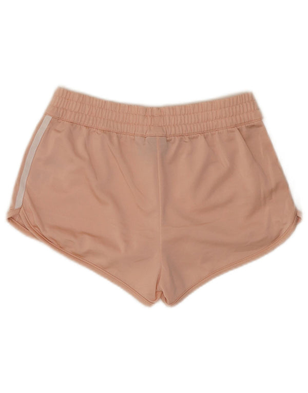 Pantaloni scurți sport Adidas pentru femei UK 10 Small Pink Poliester