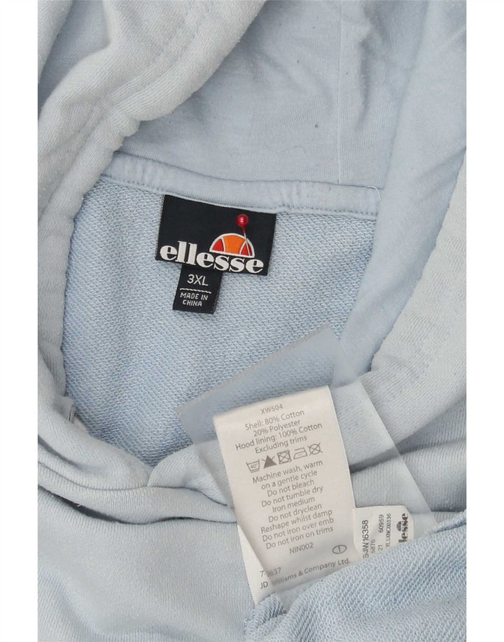 Pulover pentru bărbați Ellesse, bumbac albastru, 3XL